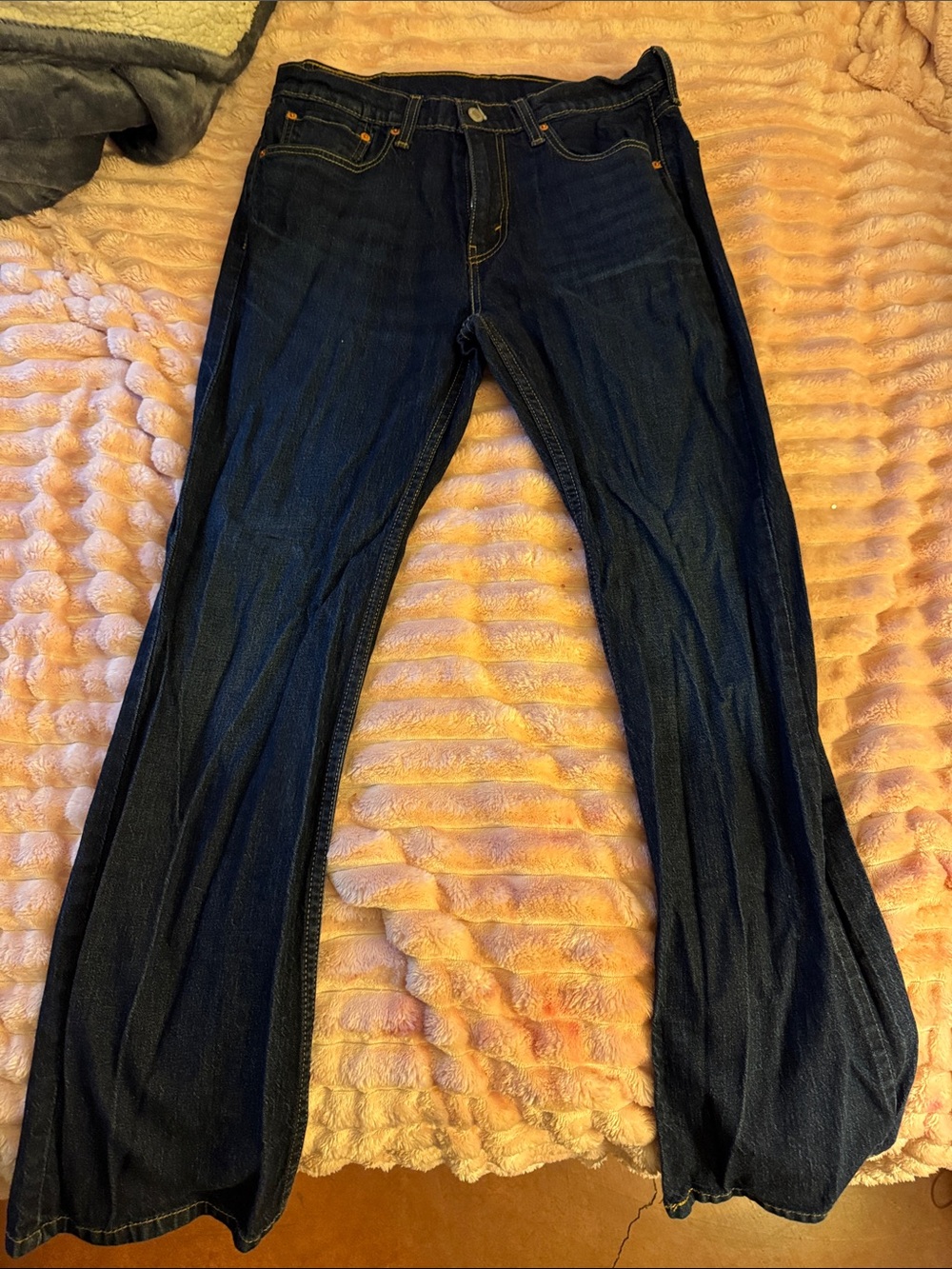 Levi's Dark Indigo Flare Jeans